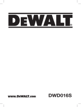 DeWalt DWD016 User manual