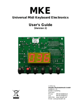 DOEPFER MKE Universal Midi Keyboard Electronics User manual