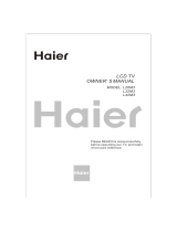 Haier L42C300 User manual