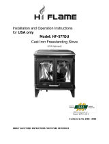 Hi Flame HF-577DUPB User manual