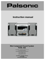 Palsonic PMSL926 Owner's manual