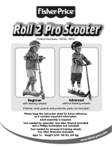 Mattel Roll 2 Pro Scooter Owner's manual
