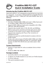 SIIG PCI-32T User manual