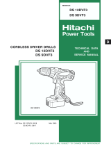 Hitachi DS 12DVF3 Technical Data And Service Manual