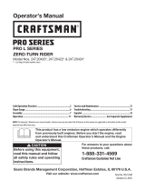 Craftsman PRO Series User manual