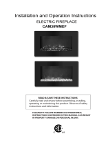 CAMBRIDGE CAM30WMEF-2BLK Installation guide