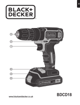 BLACK+DECKER BDCD18 User manual