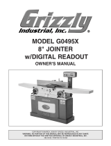 Grizzly G0495X User manual