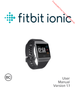 Fitbit IONIC GREY Owner's manual