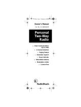 Radio Shack 21-1826/28/29 User manual