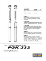 Ohlins FGK232 Mounting Instruction