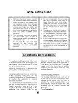 RCA RMW1182 Installation guide