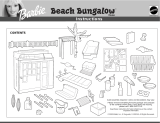 Mattel Barbie Beach Bungalow House Operating instructions