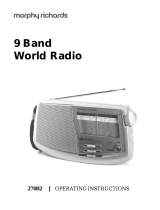 Morphy Richards Radio User manual