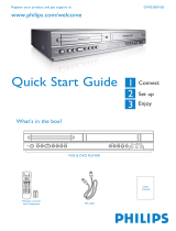 Philips DVP3350V/05 Quick start guide