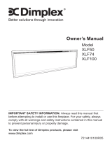 Dimplex THWG XLF50 Owner's manual