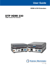Extron DTP HDMI 4K 230 Rx User manual