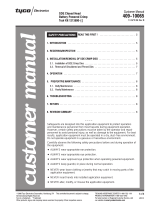Tyco 1213890 Series Customer's Manual