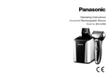 Panasonic ER-GB80-S503 Owner's manual