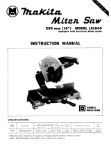 Makita LS1000 User manual