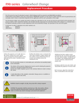 Barco F90-W13 Quick start guide