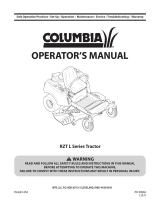 Columbia RZT L Series User manual