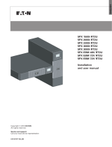 Eaton 5PX 1500i RT2U User manual