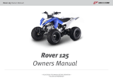 Crossfire Rover 125 Owner's manual