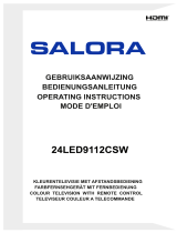 Salora 24LED9112CSW Owner's manual