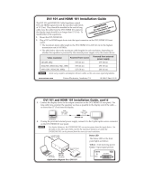 Extron DVI 101 Owner's manual