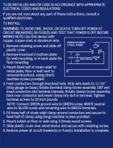 Leviton R20-55054-P00 Installation guide