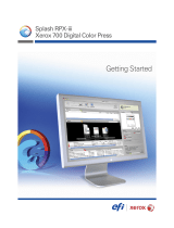 Xerox Xerox 700i/700 Digital Color Press with EFI Splash RPX-iii User guide