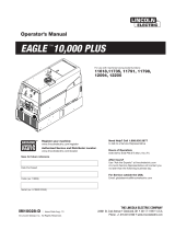 Lincoln Electric Eagle 10,000 Plus Operating instructions