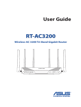 Asus RT-AC3200 AC3200 Owner's manual
