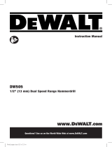 DeWalt DW505-B3 User manual
