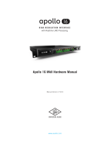 Universal Audio Apollo 16 MkII User manual