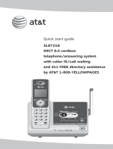 AT&T SL87218 User manual