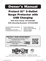 Tripp Lite TLP310USBC & TLP310USBS User manual