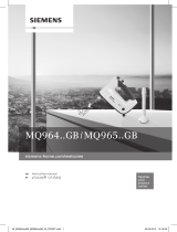 Siemens MQ96400GB User manual