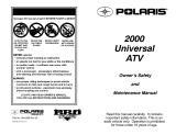 Polaris Universal ATV 2000 Owner's Safety And Maintenance Manual