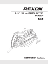 REXON MC1850R Owner's manual