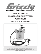 Grizzly H8225 Owner's manual