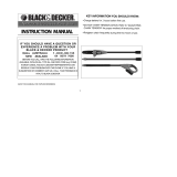 BLACK+DECKER NPP2018 User manual