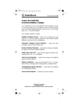 Radio Shack Ni-MH User manual