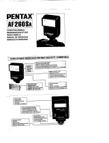 Pentax AF260SA Owner's manual