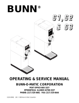 Bunn G2 User manual