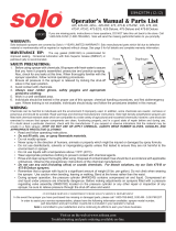 Solo 425-PAF User manual