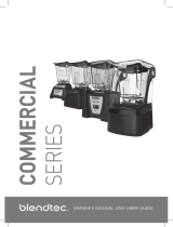 Blendtec CONNOISSEUR 825 Owner's manual