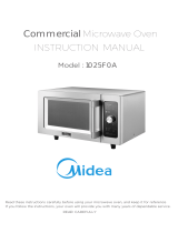 Midea 1025F0A Operating instructions