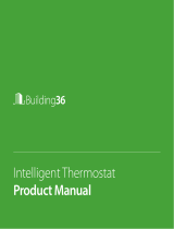 Building 36 Intelligent Thermostat User manual